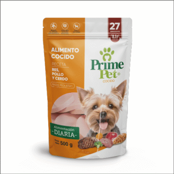Receta Res, Pollo y Cerdo (alimento Cocido Pet Food) Reb 500 Gr (Razas Pequeñas)